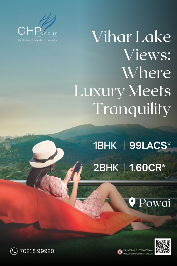 isle of Calm project Vihar Lake Powai